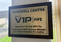 Rosewell Centre VIP Sign